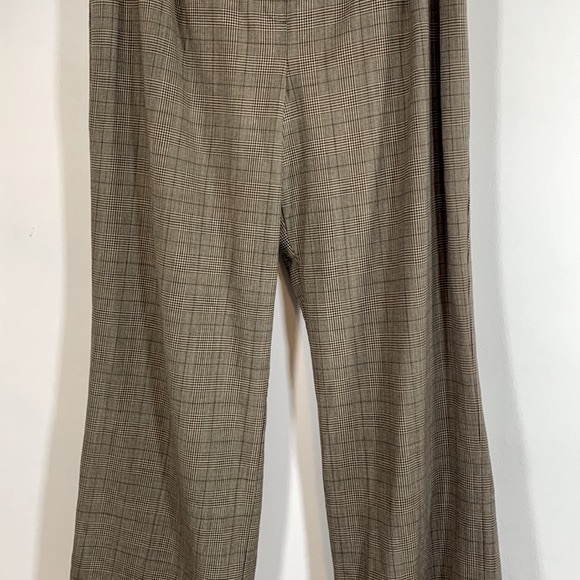Anne Klein Vintage Academia Wool Blend Women’s Size 14 Stretch Plaid Trousers - Picture 3 of 10